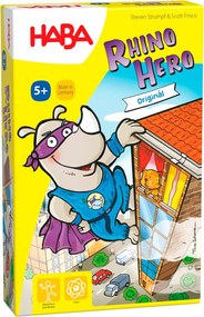 Haba Spoločenská hra pre deti Rhino Hero SK CZ verzia od 5 rokov