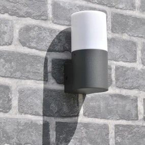 Vonkajšie nástenné svietidlo DALLAS 1xE27/12W/230V IP44 antracit