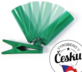 Svetelná reťaz Plameň biely, 16 LED žiaroviek Filament, predĺženie