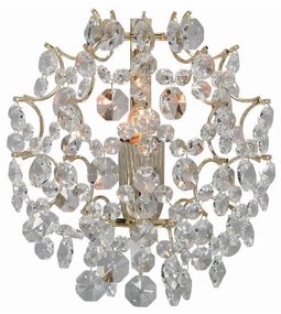 Markslöjd 102334 - Nástenné svietidlo ROSENDAL 1xE14/40W/230V zlatá