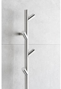 P.M.H. LS1SS-Elektrický sušiak na uteráky LISA 24W/230V 170 cm IP44 leštená nerezová oceľ