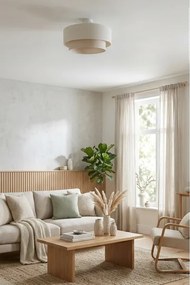 Brilagi - LED prisadený luster BOHO ECO 1xE27/10W/230V priemer 40 cm krémová
