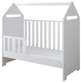 Raj posteli Detská postieľka DOMČEK 2 v 1 PW 120x60 cm