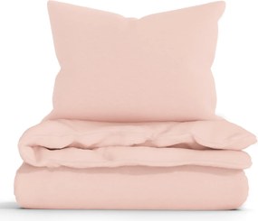 Bavlnené obliečky Renforcé - Jasmine lososová