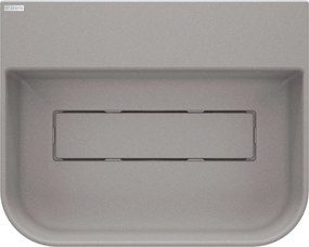 Deante Arnika, granitové umývadlo na dosku 505x405x135 mm, šedá metalíza, DEA-CQA_SU5S