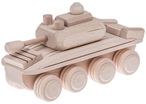 Vulpi Eko drevená hračka Natural - tank
