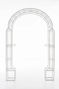 Oblúk na ruže Allia - Biela