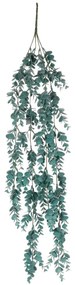 Umelý Eukalyptus previs, 15 x 70 x 16 cm, petrolejová