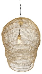 Orientálne závesné svietidlo zlaté 70 cm - Nidum