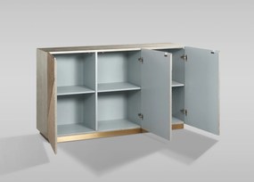 Komoda Stilig ST801 150 cm šampanská/zlatá