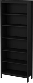 Knihovna Realty 78 cm černá