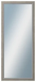 DANTIK - Zrkadlo v rámu, rozmer s rámom 60x140 cm z lišty AMALFI šedá (3113)