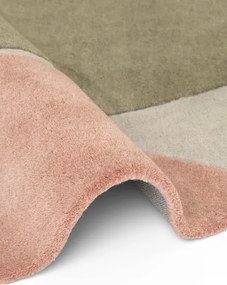 Koberec Ted Baker Westminster Savile krémový / viacfarebný kruh