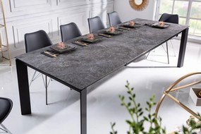 Rozťahovací jedálenský stôl Narissara X7 180-240 cm granit - vzor mramor