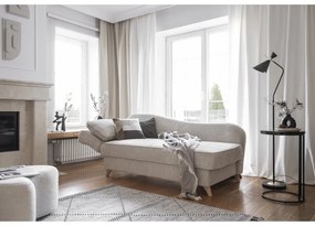 Béžová menčestrová leňoška (ľavý roh) Chic Charlotte – Miuform