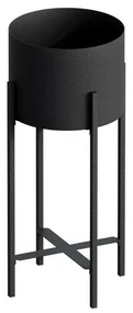 Kovový stojan na kvety GED-026, Mono black