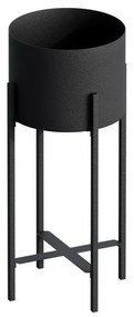 Kovový stojan na kvety GED-026, Mono black