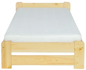 Posteľ z masívu borovice - jednolôžko 200x80 cm - MAX 99