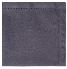 Oceľové sivé bavlnené obrúsky 45 x 45 cm 2 ks – Basic Ambiente (596402)