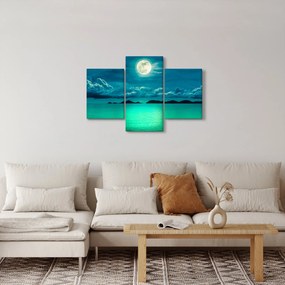 Obraz - Spln nad hladinou (90x60 cm)