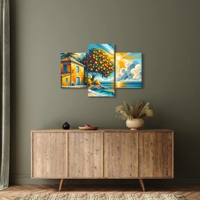 Obraz - Dom s pomarančmi I. (90x60 cm)
