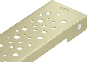 Mexen Flat M12 krytka žľabu 70 cm, zlatá matná, 1A21070