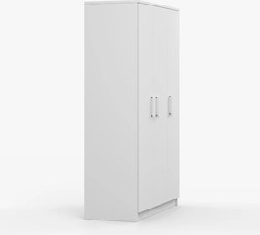 Šatníková skriňa SMYK 120 - biela (viac variant)