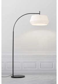 Nordlux - Stojacia lampa DICTE 1xE27/60W/230V čierna/biela