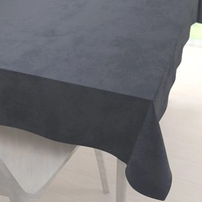 Biante Veľký zamatový obdĺžnikový obrus Velvet Premium SVP-004 Antracitovo sivý 220x260 cm