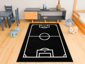 Koberec Lima 6333B čierny / biely