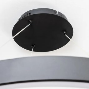 Brilagi - LED stmievateľný luster FALCON II LED/108W/230V 3000-6500K pr. 80 cm čierna + DO