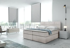 Čalúnená posteľ boxspring TYP 57, 180x200, trinity 19