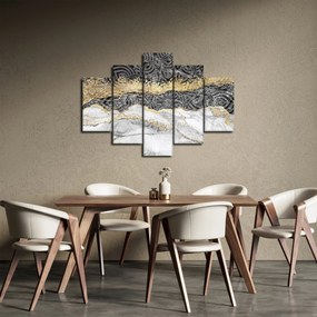 Obraz - Mandala v mramore (150x105 cm)