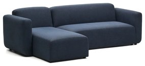 Tmavomodrá rohová pohovka (variabilná) Neom – Kave Home