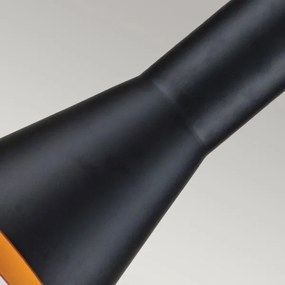 Elstead ETOILE-P-M-MB - Luster na lanku ETOILE 1xE27/60W/230V pr. 17,8 cm čierna