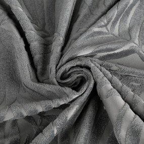 ZÁVES NA KRÚŽKOCH LIVIA 140X250 CM SIVÁ