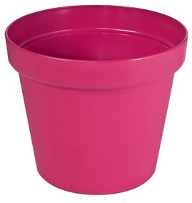 Kvetináč plastový 26cm ružový 13910