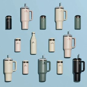 STANLEY All Day Slim Bottle fľaša 600 ml Rose Quartz Gloss, 0,6 l