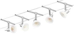 Paulmann 94136 - SADA 5xGU5,3/10W Bodové svietidlo SHEELA 230V lesklý chróm