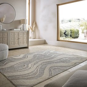 Sivý prateľný koberec 200x310 cm Calder – Flair Rugs