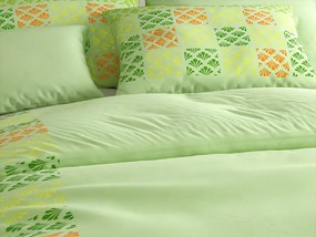 Obliečky z mikrosaténu VELLARI, zelené Rozmer obliečky: 70 x 90 cm | 140 x 200 cm