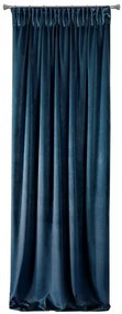 Modrý zatemňovací záves na páske VILLA 140x270 cm