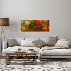 Obraz geometrické abstrakcie (120x50 cm)