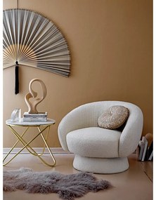 Biele kreslo Ted - Bloomingville