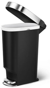 Pedálový kôš Slim 40 l, čierna