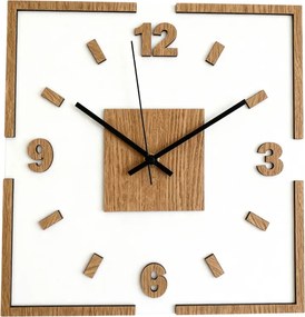 Tiché štvorcové hodiny do obývačky, spálne aj kancelárie| SENTOP IA-226-S