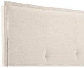 Béžové čelo postele 140x120 cm Monica – Milo Casa