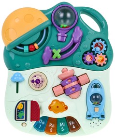 Interaktívna hračka 5 v 1 pre deti od 18 m+ chodítko,, kolobežka, stôl, senzorická doska ZDN.658