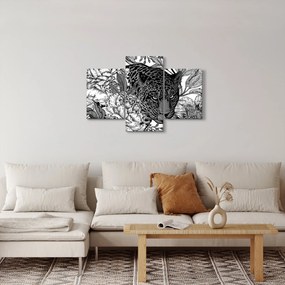Obraz - Exotická záhrada (90x60 cm)