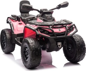 LEAN CARS Štvorkolka Can Am Outlander 4x4 DK-CA005 Svetlo ružová
